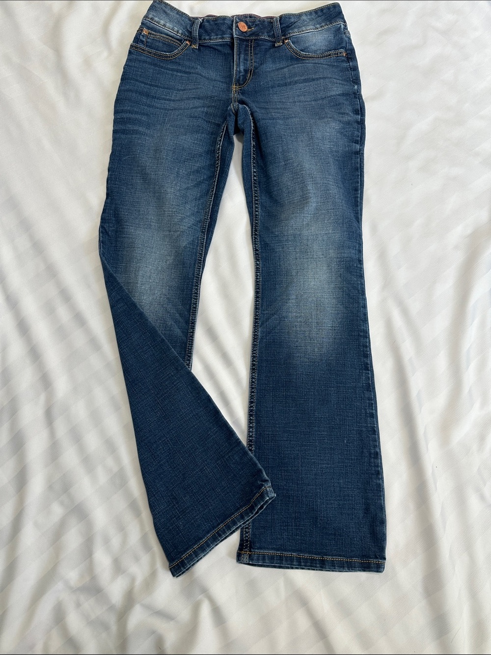 Wrangler Dark Blue Flare Jeans